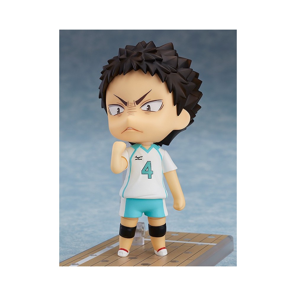 HAIKYU HAJIME IWAIZUMI NENDOROID ACTION FIGURE ORANGE ROUGE