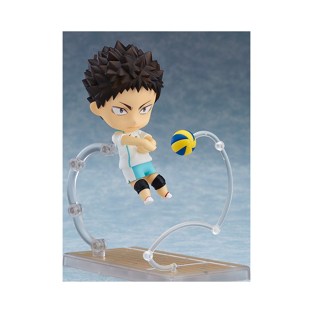 HAIKYU HAJIME IWAIZUMI NENDOROID ACTION FIGURE ORANGE ROUGE