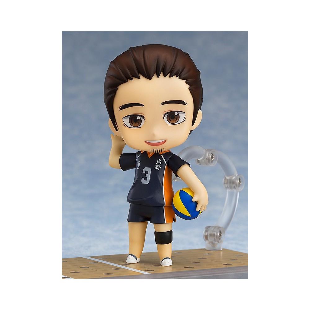 HAIKYU ASAHI AZUMANE NENDOROID ACTION FIGURE ORANGE ROUGE