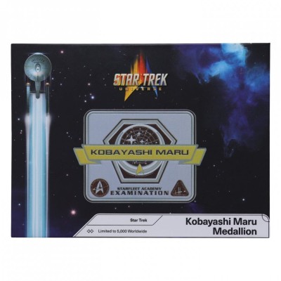 STAR TREK KOBAYASHI MARU LIMITED EDITION MEDALLION FANATTIK