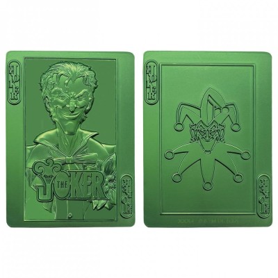 FANATTIK THE JOKER PLAYING CARD LIMITED EDITION INGOT