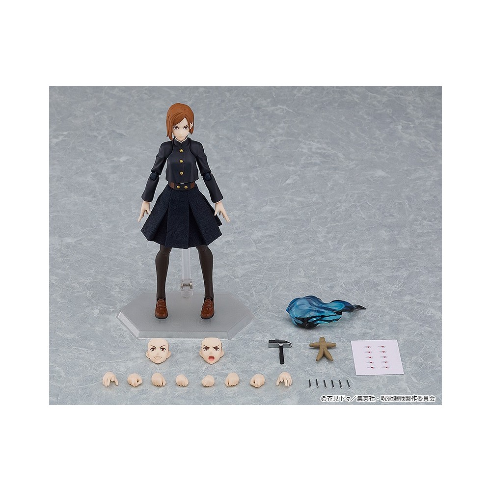 GOOD SMILE COMPANY JUJUTSU KAISEN NOBARA KUGISAKI FIGMA ACTION FIGURE
