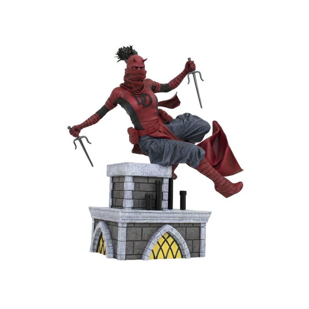 MARVEL GALLERY DAREDEVIL ELEKTRA 25CM STATUA FIGURE DIAMOND SELECT
