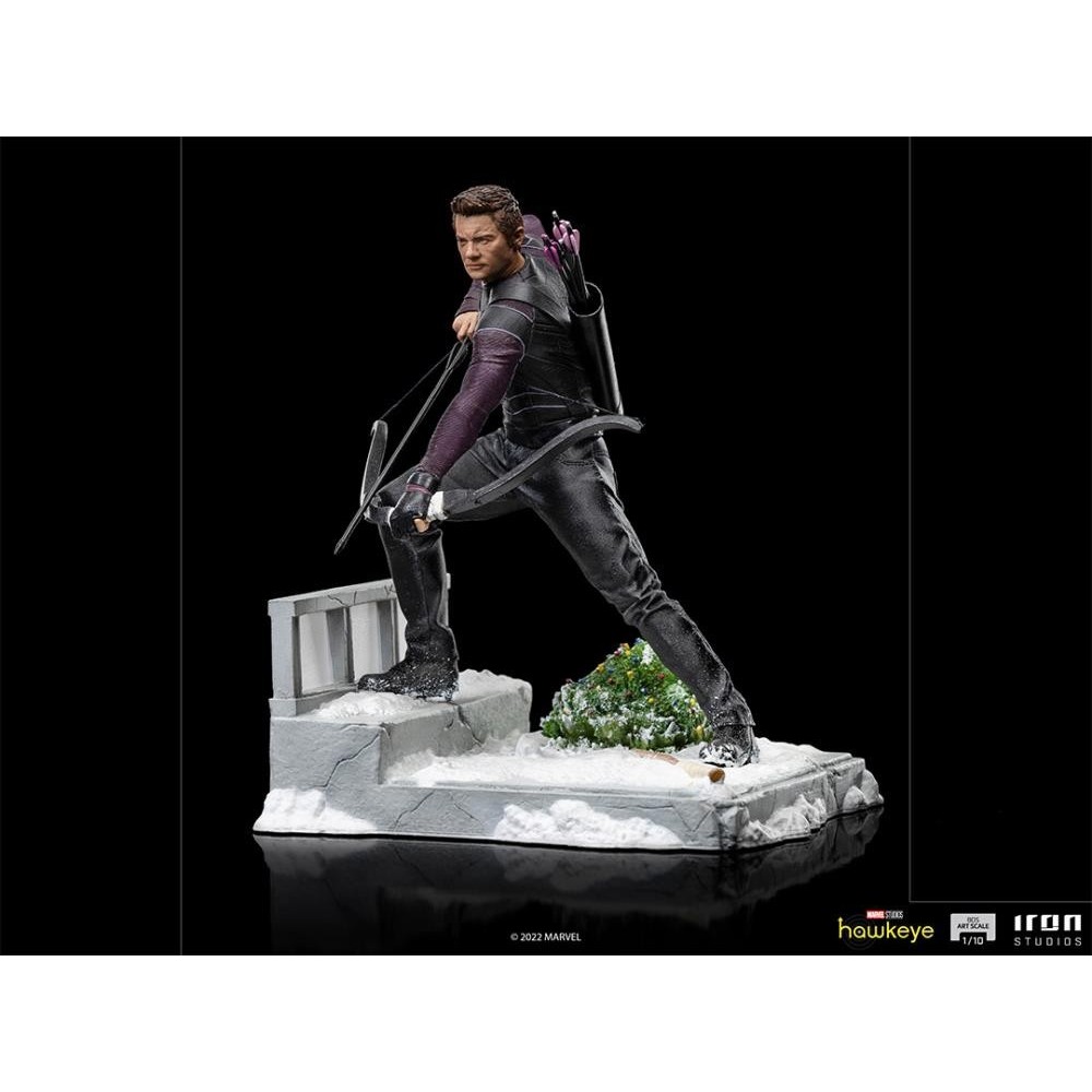 HAWKEYE CLINT BURTON BDS ART SCALE 1/10 STATUA FIGURE IRON STUDIOS