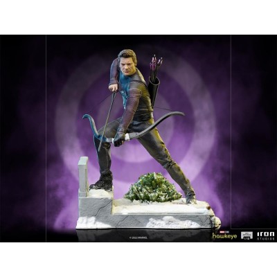 HAWKEYE CLINT BURTON BDS ART SCALE 1/10 STATUA FIGURE IRON STUDIOS