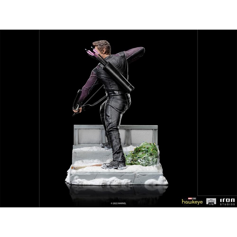 HAWKEYE CLINT BURTON BDS ART SCALE 1/10 STATUA FIGURE IRON STUDIOS