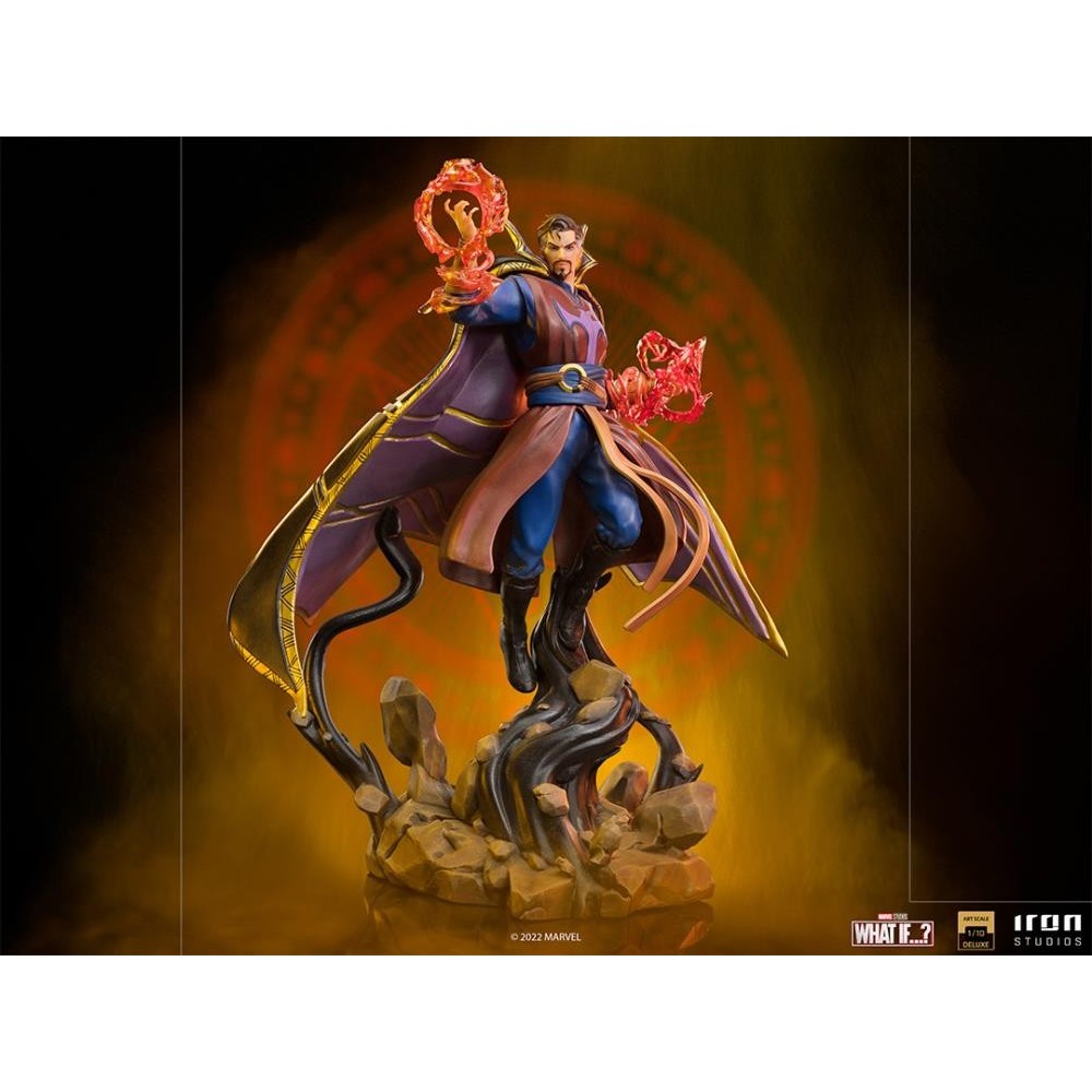 IRON STUDIOS WHAT IF...? DOCTOR STRANGE SUPREME BDS ART SCALE 1/10 STATUE FIGURE