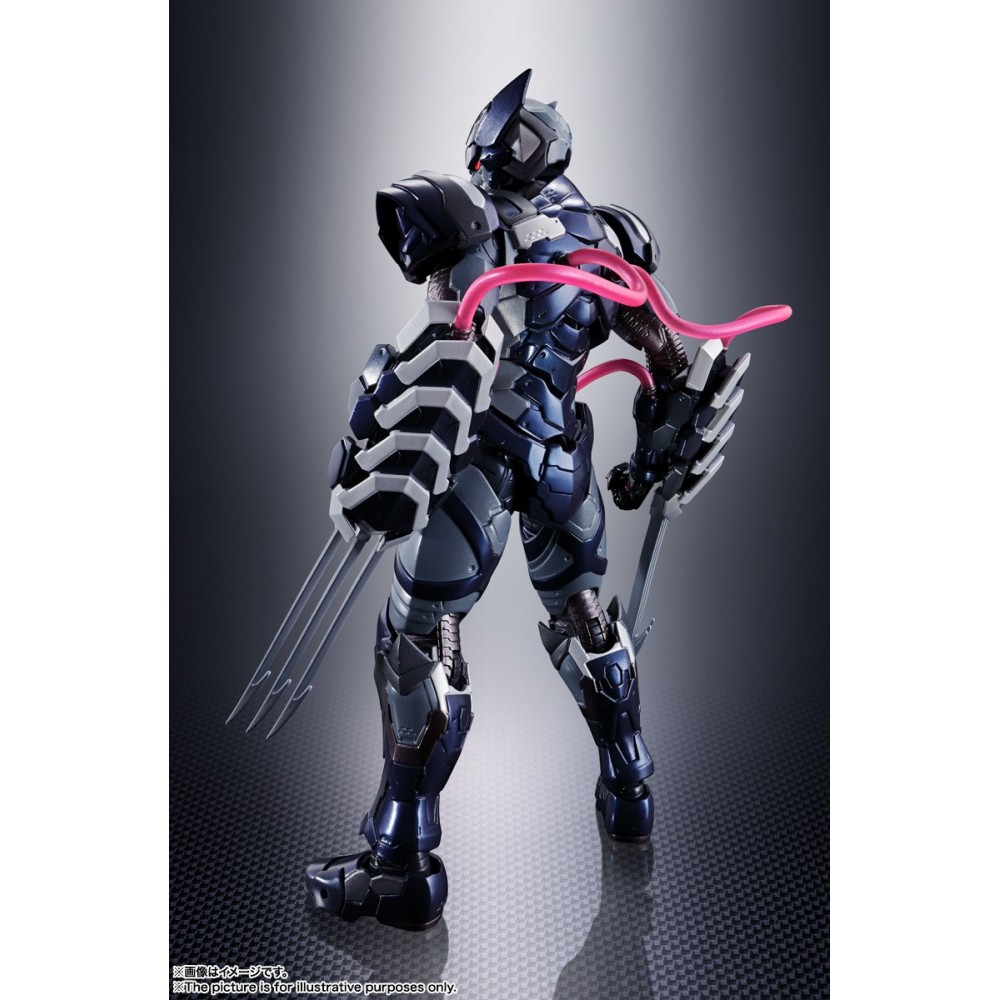 TECH-ON AVENGERS VENOM SYMBIOTE WOLVERINE S.H. FIGUARTS ACTION FIGURE BANDAI