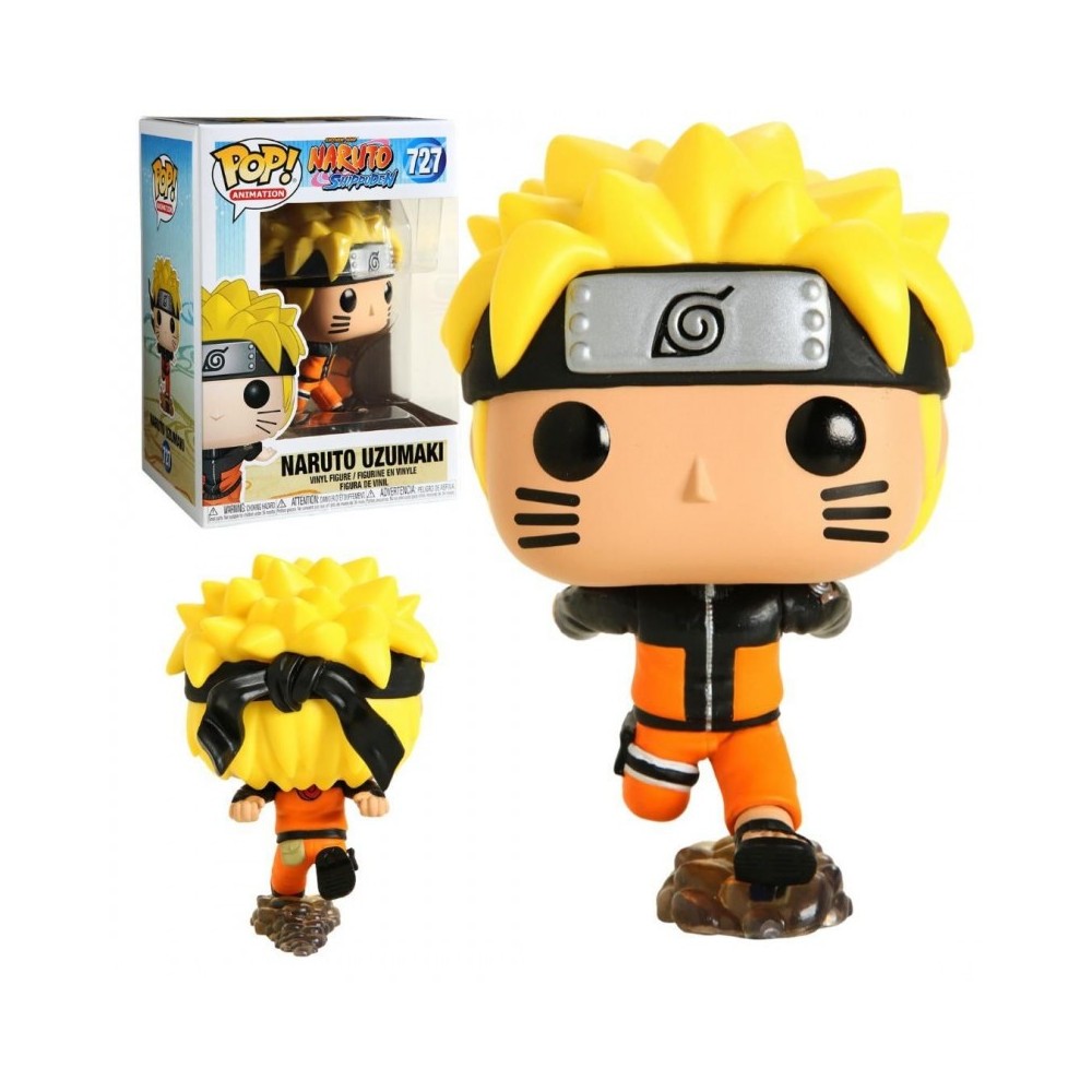 FUNKO FUNKO POP! NARUTO SHIPPUDEN NARUTO UZUMAKI RUNNING BOBBLE HEAD FIGURE