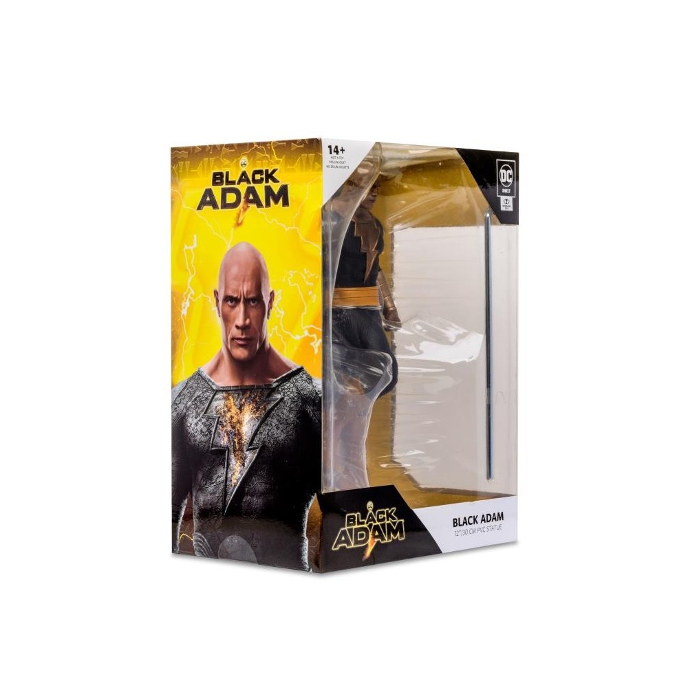 DC MOVIE BLACK ADAM JIM LEE STATUA FIGURE MC FARLANE