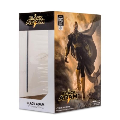 MC FARLANE DC MOVIE BLACK ADAM JIM LEE STATUE FIGURE