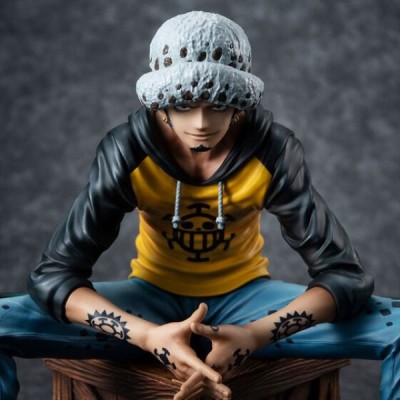MEGAHOUSE ONE PIECE P.O.P. MEMORIES TRAFALGAR LAW STATUE FIGURE