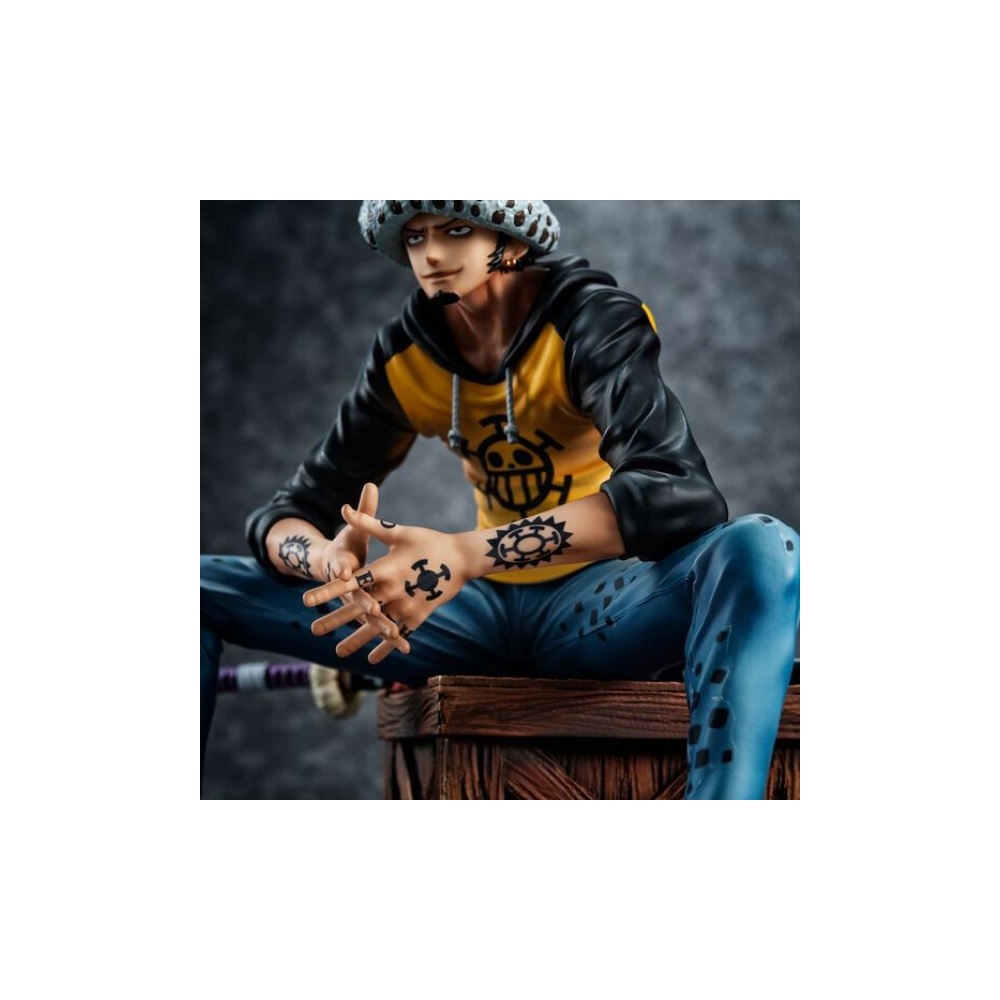 MEGAHOUSE ONE PIECE P.O.P. MEMORIES TRAFALGAR LAW STATUE FIGURE