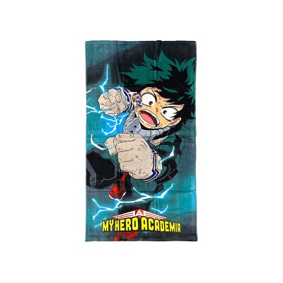 MY HERO ACADEMIA MIDORIYA BEACH BATH TOWEL TELO DA MARE 140X70CM