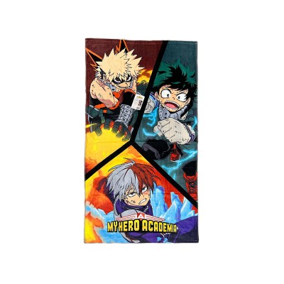 MY HERO ACADEMIA BEACH BATH TOWEL TELO DA MARE 140X70CM