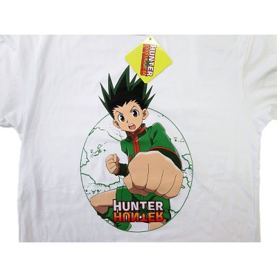 T SHIRT HUNTER X HUNTER GON WHITE