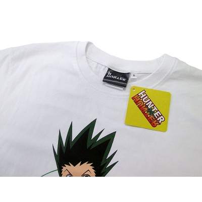 T SHIRT HUNTER X HUNTER GON WHITE