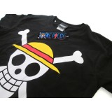T SHIRT ONE PIECE LOGO BLACK
