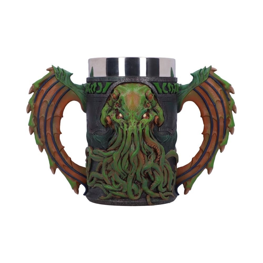 CTHULHU TANKARD BOCCALE RESINA NEMESIS NOW