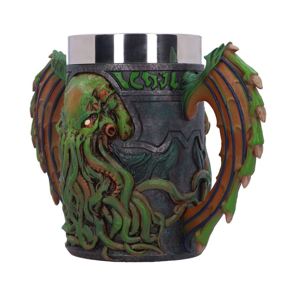 CTHULHU TANKARD BOCCALE RESINA NEMESIS NOW
