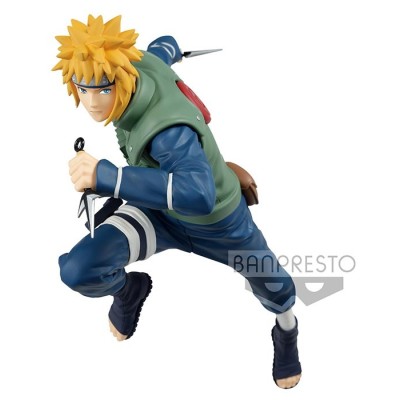 BANPRESTO NARUTO SHIPPUDEN NAMIKAZE MINATO STATUE FIGURE