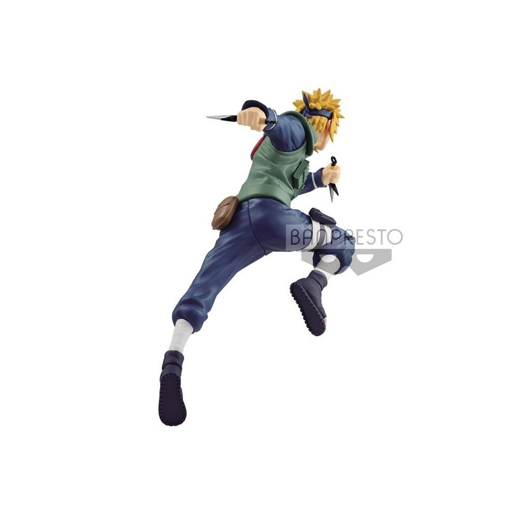 BANPRESTO NARUTO SHIPPUDEN NAMIKAZE MINATO STATUE FIGURE