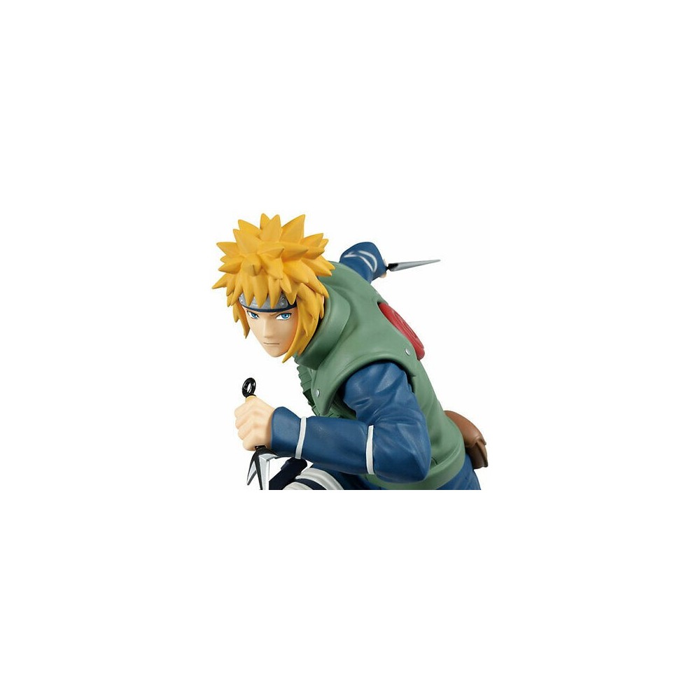 NARUTO SHIPPUDEN NAMIKAZE MINATO STATUA FIGURE BANPRESTO