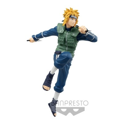 BANPRESTO NARUTO SHIPPUDEN NAMIKAZE MINATO STATUE FIGURE