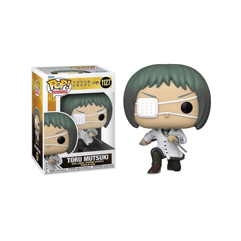 FUNKO FUNKO POP! TOKYO GHOUL RE TORU MUTSUKI BOBBLE HEAD KNOCKER
