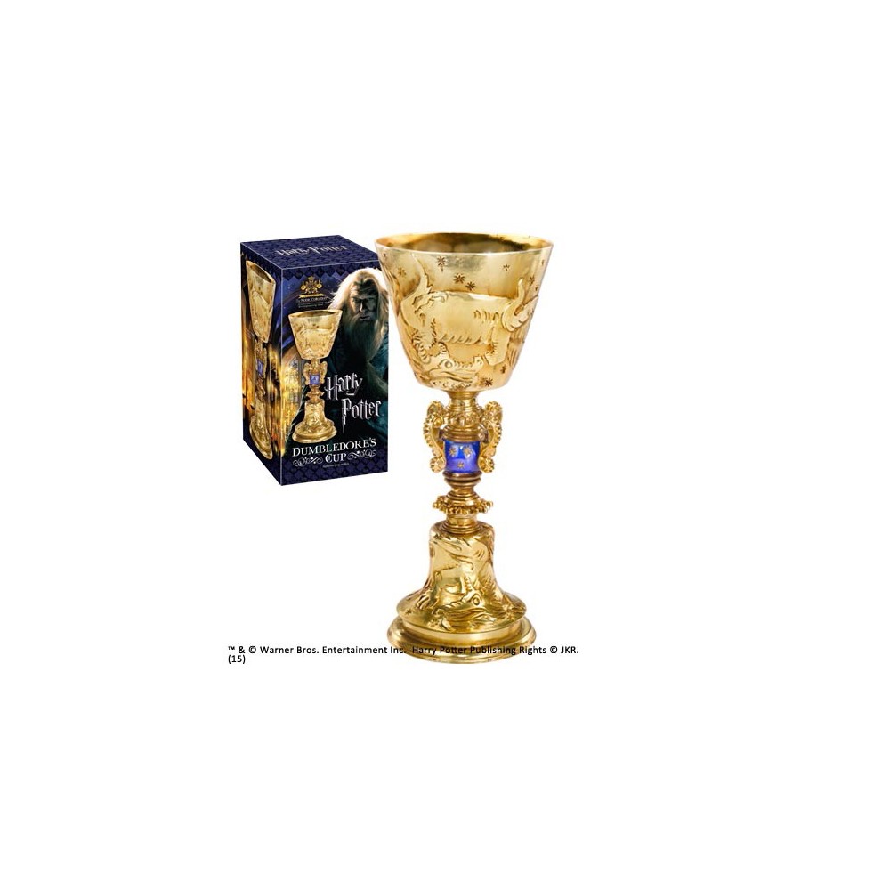NOBLE COLLECTIONS HARRY POTTER ALBUS SILENTE DUMBLEDORE CUP COPPA REPLICA 27 CM