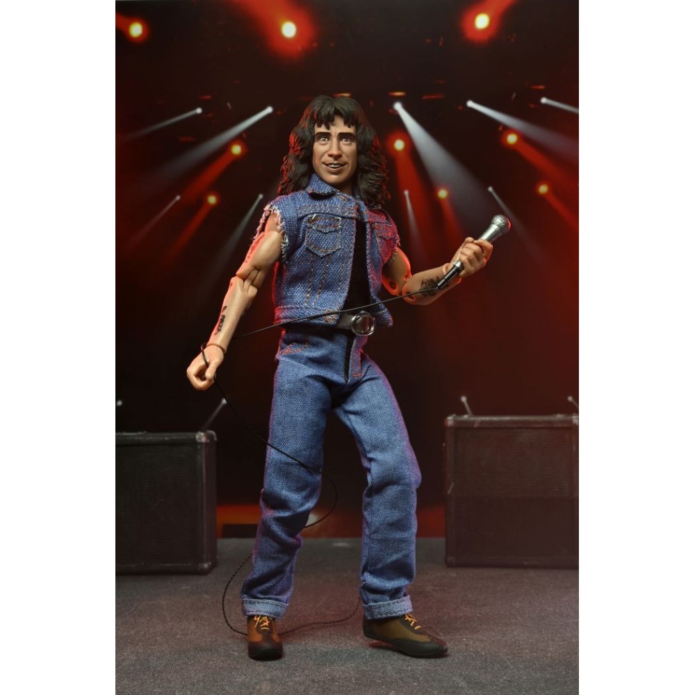 AC/DC BON SCOTT HIGHWAY TO HELL CLOTHED ACTION FIGURE NECA