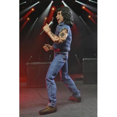 AC/DC BON SCOTT HIGHWAY TO HELL CLOTHED ACTION FIGURE NECA