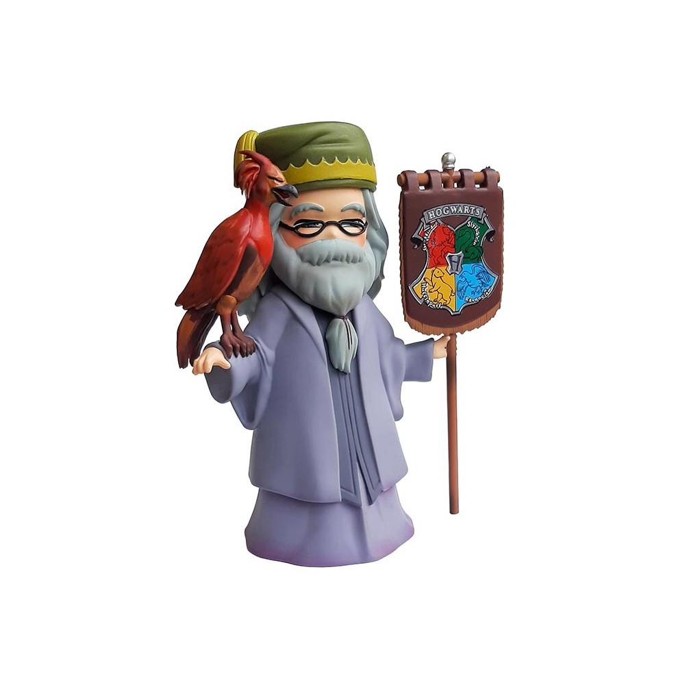 HARRY POTTER ALBUS SILENTE AND FAWKES STATUA FIGURE PLASTOY