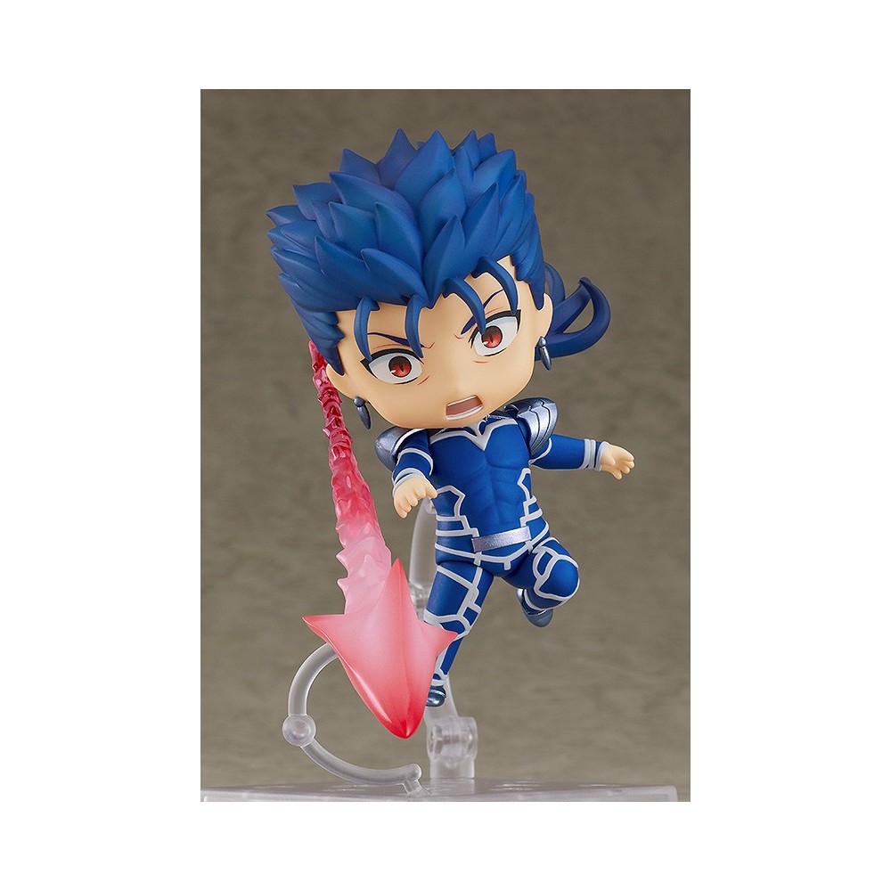 FATE GRAND ORDER LANCER CU/CHULAINN NENDOROID ACTION FIGURE ORANGE ROUGE