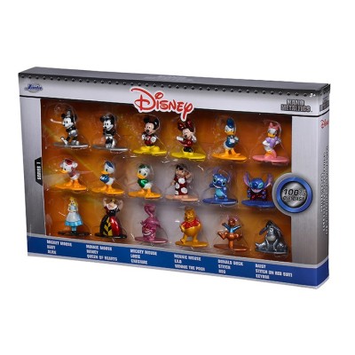 DISNEY SERIES 1 NANO METALFIG 18X METAL DIECAST MINI FIGURES SET COLLECTION JADA TOYS