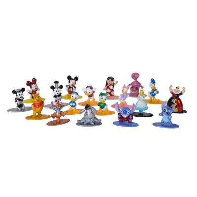 DISNEY SERIES 1 NANO METALFIG 18X METAL DIECAST MINI FIGURES SET COLLECTION JADA TOYS