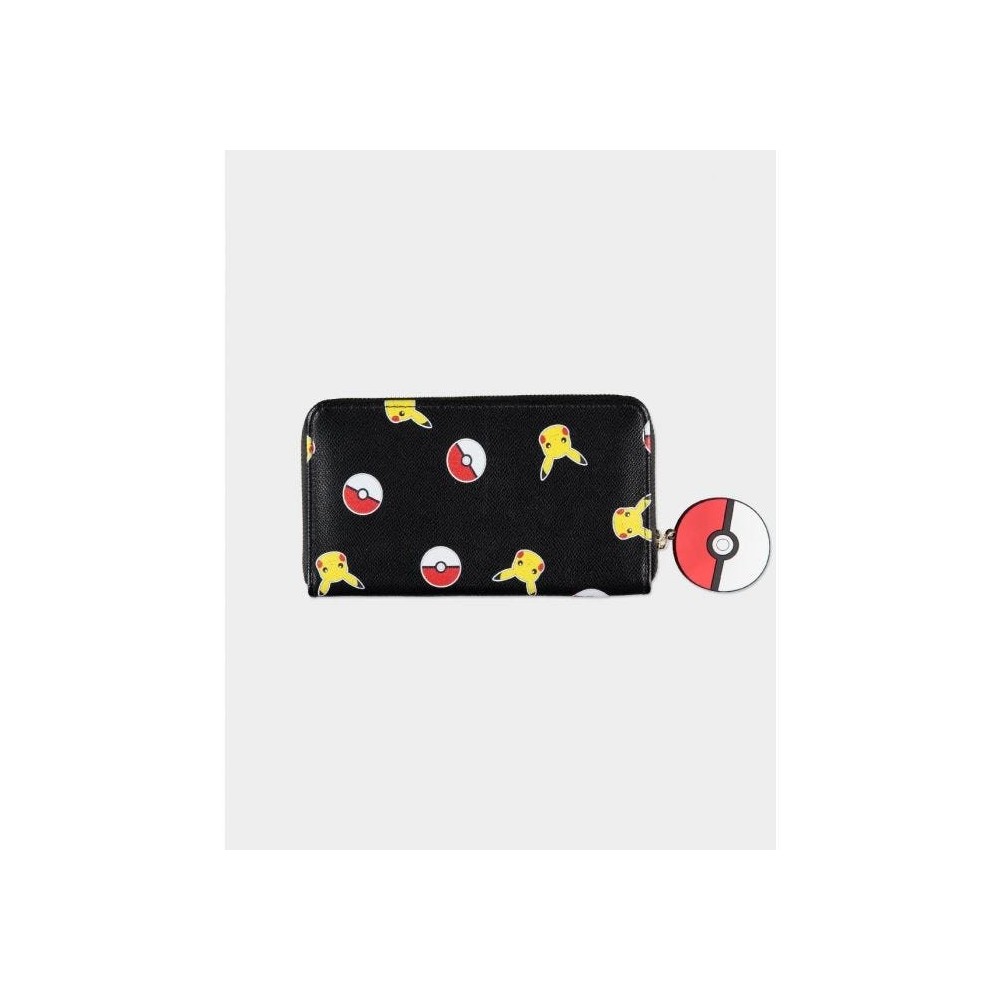 DIFUZED POKEMON PIKACHU GIRL ZIP WALLET