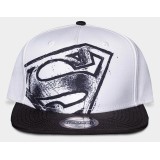CAPPELLO BASEBALL CAP SUPERMAN BIANCO BIOWORLD