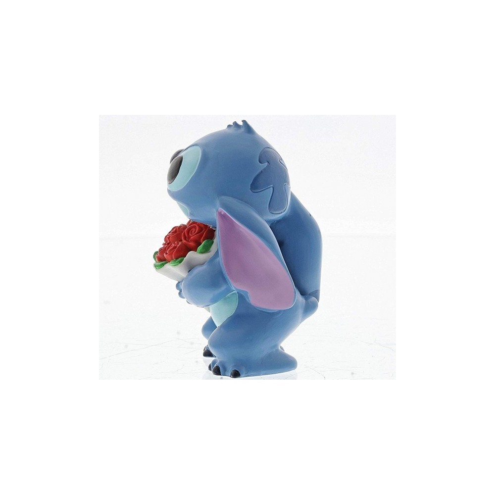 ENESCO LILO AND STITCH STITCH ROSES STATUE FIGURE