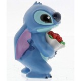 ENESCO LILO AND STITCH STITCH ROSES STATUE FIGURE