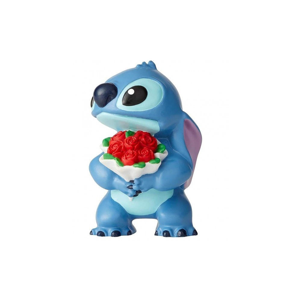 ENESCO LILO AND STITCH STITCH ROSES STATUE FIGURE