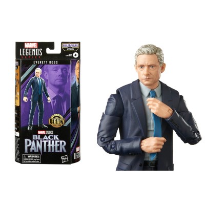 MARVEL LEGENDS BLACK PANTHER EVERETT ROSS ACTION FIGURE HASBRO