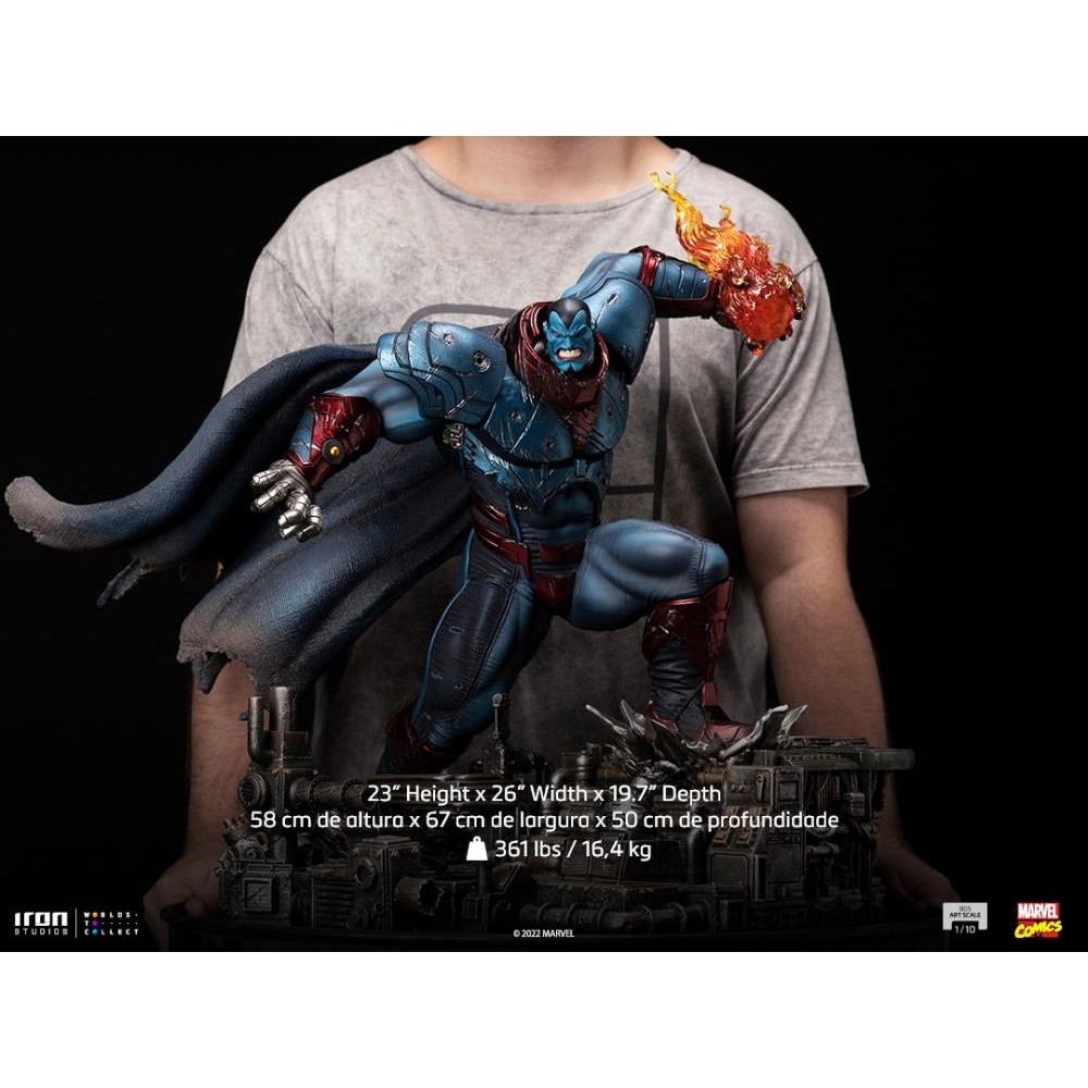 IRON STUDIOS X-MEN AGE OF APOCALYPSE - APOCALYPSE 58CM BDS ART SCALE 1/10 STATUE FIGURE