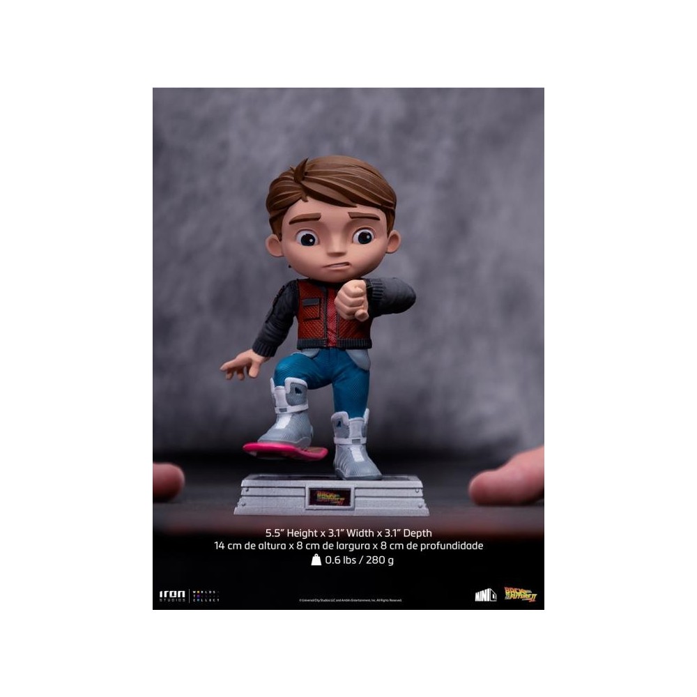 IRON STUDIOS BACK TO THE FUTURE II MARTY MCFLY MINICO FIGURE STATUE