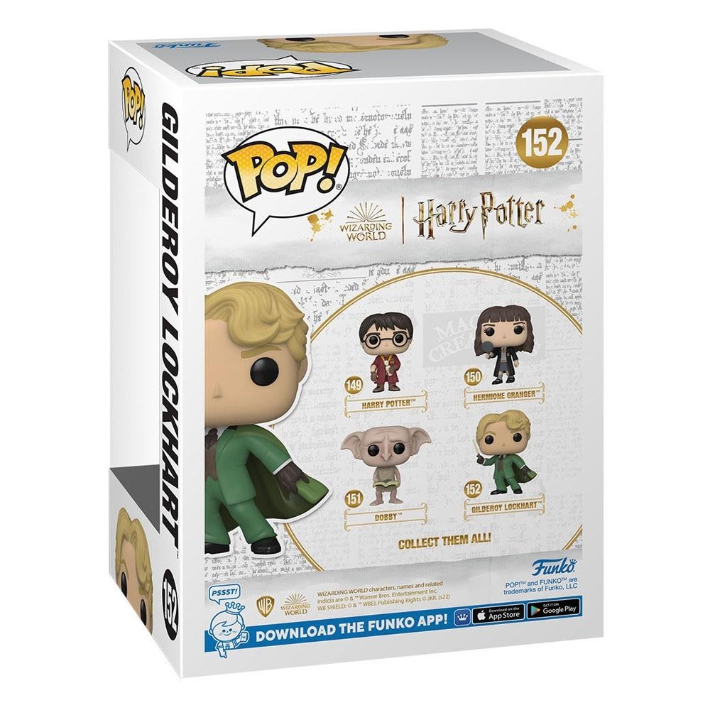 FUNKO FUNKO POP! HARRY POTTER GILDEROY LOCKHART BOBBLE HEAD KNOCKER FIGURE