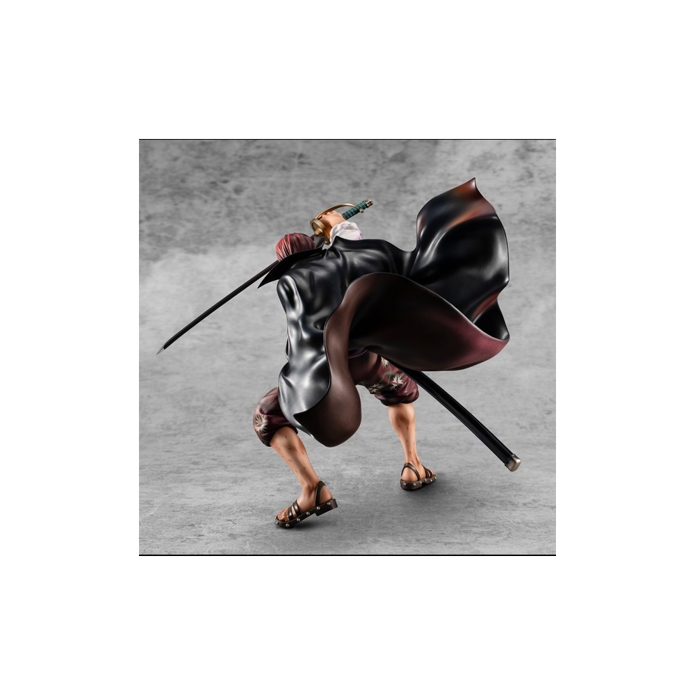 ONE PIECE P.O.P. RED HAIRED SHANKS STATUA FIGURE MEGAHOUSE