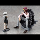 ONE PIECE P.O.P. LIMITED CORAZON AND LAW STATUA FIGURE MEGAHOUSE