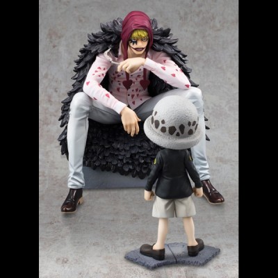 ONE PIECE P.O.P. LIMITED CORAZON AND LAW STATUA FIGURE MEGAHOUSE