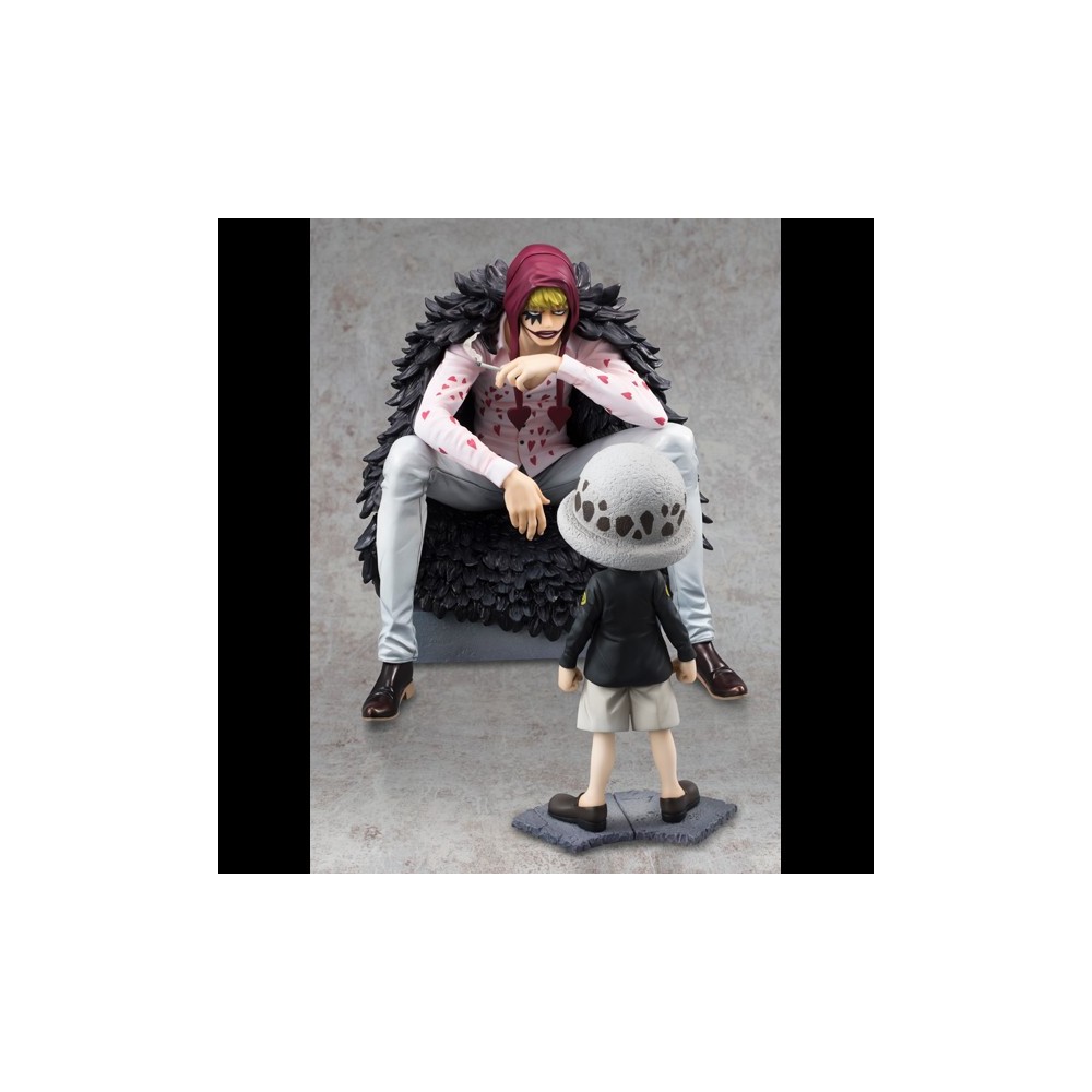 ONE PIECE P.O.P. LIMITED CORAZON AND LAW STATUA FIGURE MEGAHOUSE
