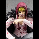 MEGAHOUSE ONE PIECE P.O.P. LIMITED CORAZON AND LAW STATUE FIGURE